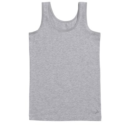 Ten Cate Girls Basic Shirt Light Grey Melee 30048 | 17518