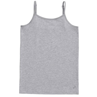 Ten Cate Girls Basic Spaghetti Shirt Light Grey Melee 30053 | 17533