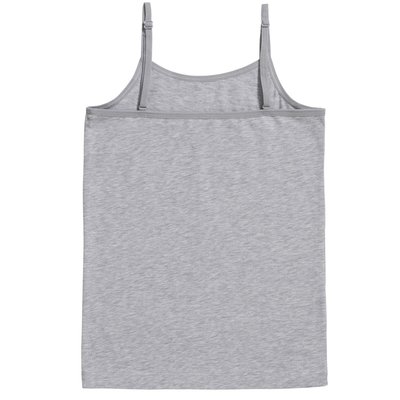 Ten Cate Girls Basic Spaghetti Shirt Light Grey Melee 30053 | 17533