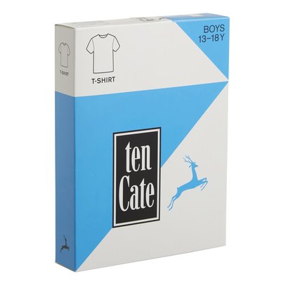 Ten Cate Boys Teens Basic T-shirt White 30044 | 17504