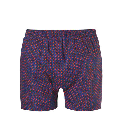 Ten Cate Men Woven Shorts Diamond Navy + Check Navy 30232 | 19124