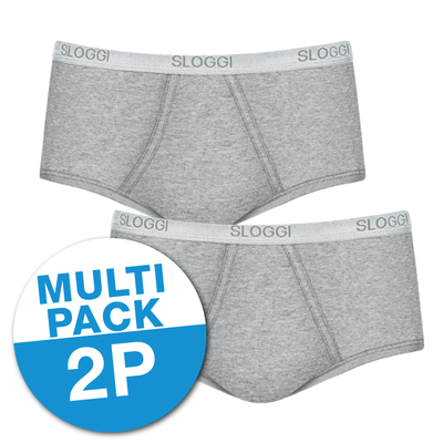 Sloggi Basic Maxi 2-Pack Grijs 10020410 | 15735