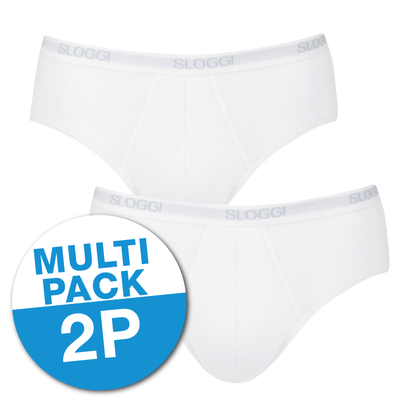 Sloggi Basic Midi 2-Pack Wit 10020412 | 10356