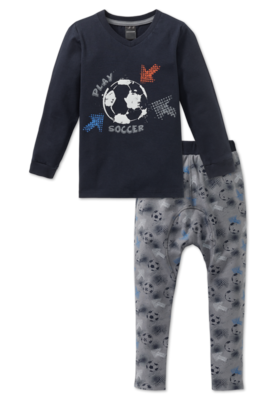 Schiesser Pyjama Grey 163452 | 19602