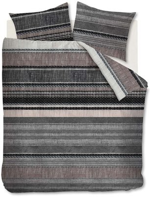 Beddinghouse Flanel Dekbedovertrek Lola Grey 19898