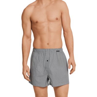Schiesser Shorts 2-Pack Antraciet 163896 | 19672