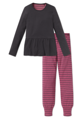 Schiesser Pyjama 203 Antraciet 163226 | 19666