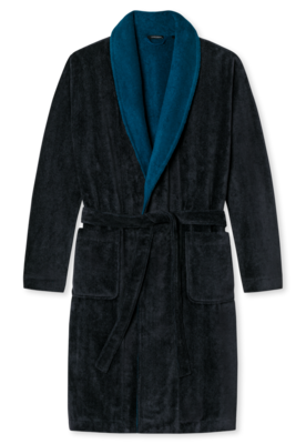 Schiesser Badjas Dark Blue 159145 | 20055