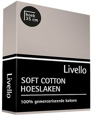 Livello Hoeslaken Soft Cotton Stone 20154 | 20155