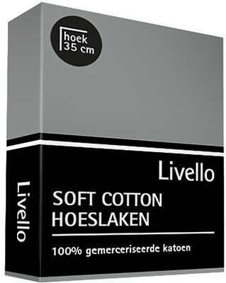 Livello Hoeslaken Soft Cotton Grey 20174 | 20175