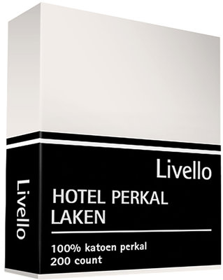 Hotel Collection Perkal Katoen Laken Ivoor HCSTDIV LKN | 572