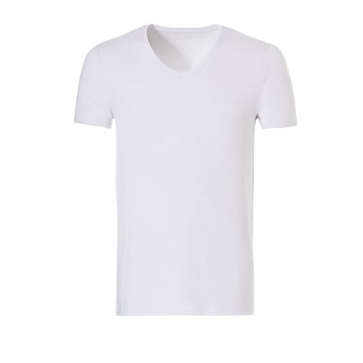 Ten Cate Basic Bamboo V-Neck White 30862 | 20216