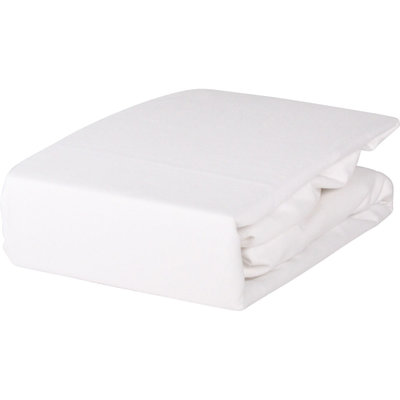 Dreamstar Molton Stretch Hoeslaken - Matrasdikte tot 30 cm Wit 20242