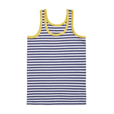 Ten Cate Boys 2-Pack Singlet Blauw/Geel 30827 | 19946