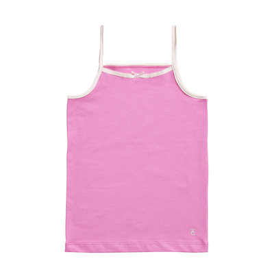 Ten Cate Girls 2-Pack Spaghetti Shirt Fuchsia/Wit 30825 | 19949