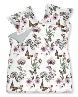 Vandyck Dekbedovertrek Butterfly Effect White 20379