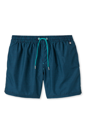 Schiesser Zwemshort Blauwgroen 164374-817 | 20364