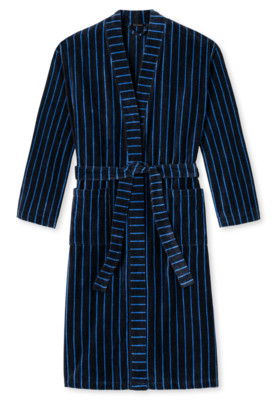 Schiesser Heren Badjas Donkerblauw 142106-803 | 20369