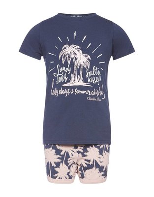 Charlie Choe Meisjes Shortama 41A-31021 | 20501