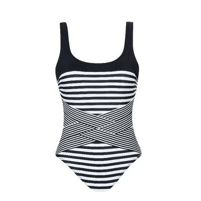 Sunflair Badpak Zwart/Wit 22235 | 20492-20493