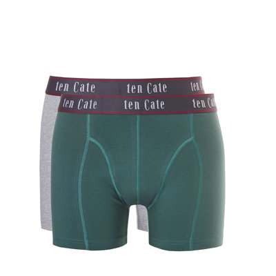 Ten Cate Fine Shorts 2-Pack Mallard Green Grey 30709 | 20387