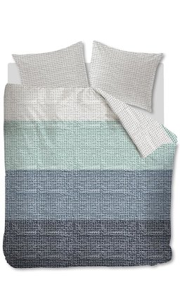 Ariadne At Home Dekbedovertrek Waffle Blue 20641