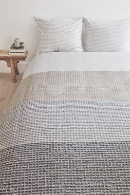 Ariadne At Home Dekbedovertrek Waffle Natural 20642