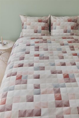 Ariadne At Home Dekbedovertrek Colours Nude 20644