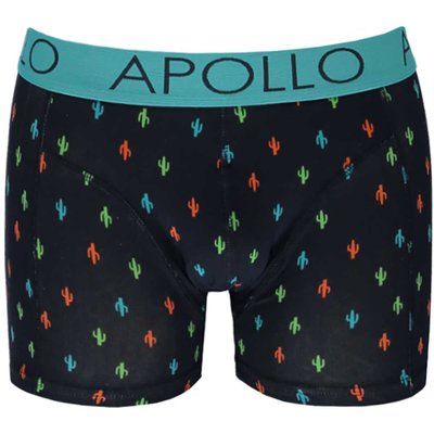 Apollo Boxershorts 2-pack Oranje / Blauw 20403