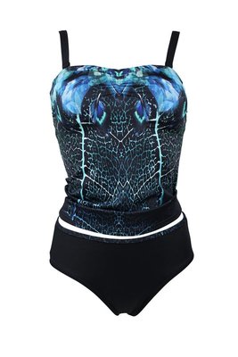 Mila Dames Tankini Turquoise-Black 23A-31202H | 20678