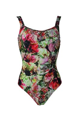 Mila Dames Badpak Beige-Red 23A-31224H | 20669