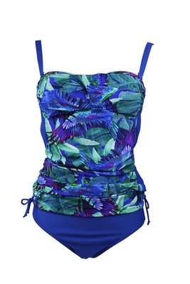 Lentiggini Tankini Green/Cobalt 11A-31413H | 20682