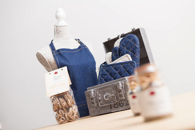 Linen&More Keukenschort Jeans 20010