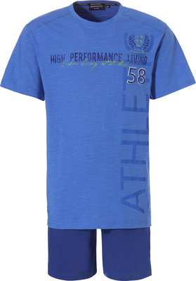 Pastunette For Men Shortama Royalblue 3381-605-2 | 20981