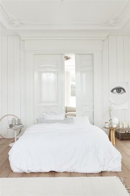 VT Wonen Dekbedovertrek Natural Stone White 20968
