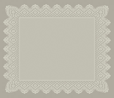 Elias Theedoek Lace Grey 1329/2329 | 19399