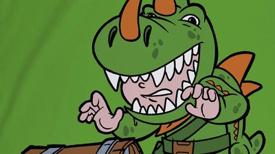 Fortnite Strandlaken Rex Groen 20879