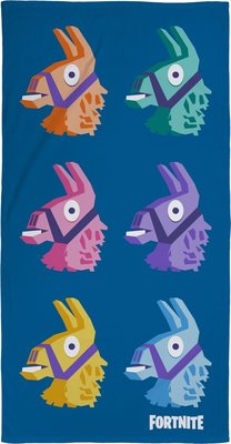 Fortnite Strandlaken Lama Blauw 20880