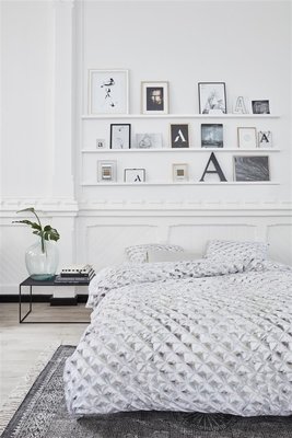 At Home Dekbedovertrek Glass White 20258