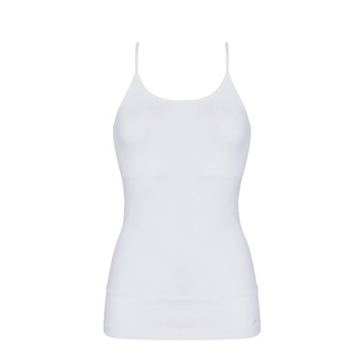 Ten Cate Shapewear Cotton Control Spaghetti Shirt White 30550 | 12717