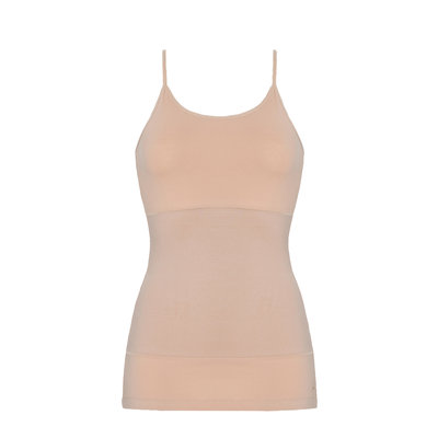 Ten Cate Shapewear Cotton Control Spaghetti Shirt Tan 30550 | 12718