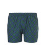 Ten Cate Men Woven Shorts Diamond Blue + Check Green 30232 | 19123
