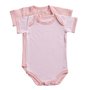 Ten Cate Baby Romper Stripe/Candy Pink 2-Pack 31116 | 24419