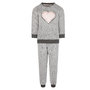 Charlie Choe Meisjes Pyjama Homewear Set Grijs F41030-41 | 25181