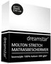 Dreamstar Molton Stretch Hoeslaken - Matrasdikte tot 30 cm Wit 20242