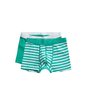 Ten Cate Boys Basic Shorts Green Stripe 31122 | 21563