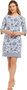 Pastunette DeLuxe Dames Nachthemd Wit/Blauw 15221-310-2 | 25870