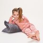 Charlie Choe Meisjes Velours Pyjama Old Pink U45033-41 | 27225