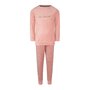 Charlie Choe Meisjes Velours Pyjama Old Pink Stippen U45034-41 | 27222