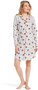 Pastunette Dames Doorknoop Nachthemd Rozen 10222-156-6 | 26948